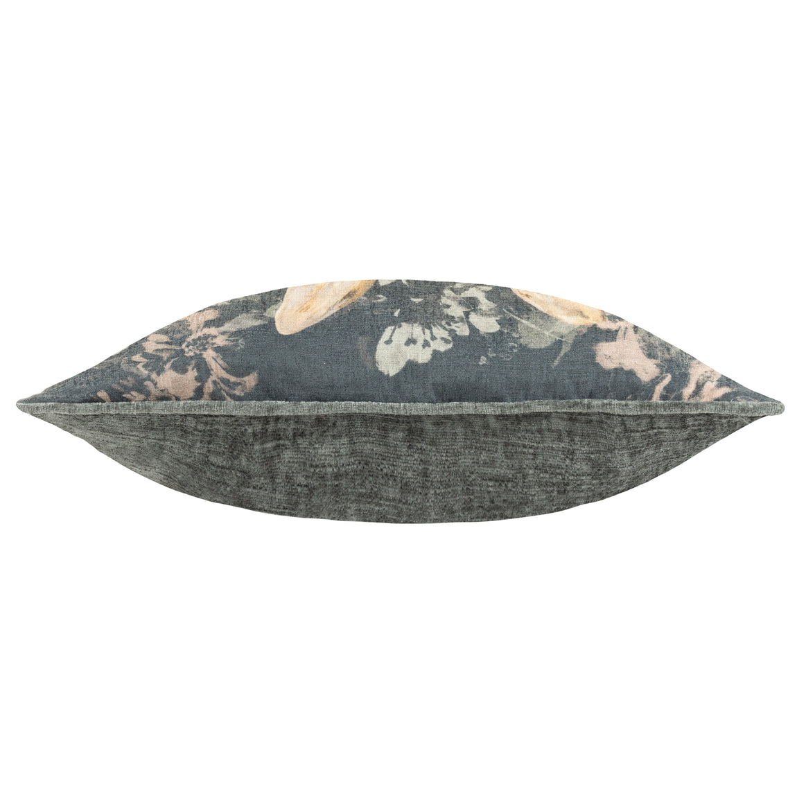 Evans Lichfield Avebury Hare Piped Filled Cushion 43cm x 43cm Navy