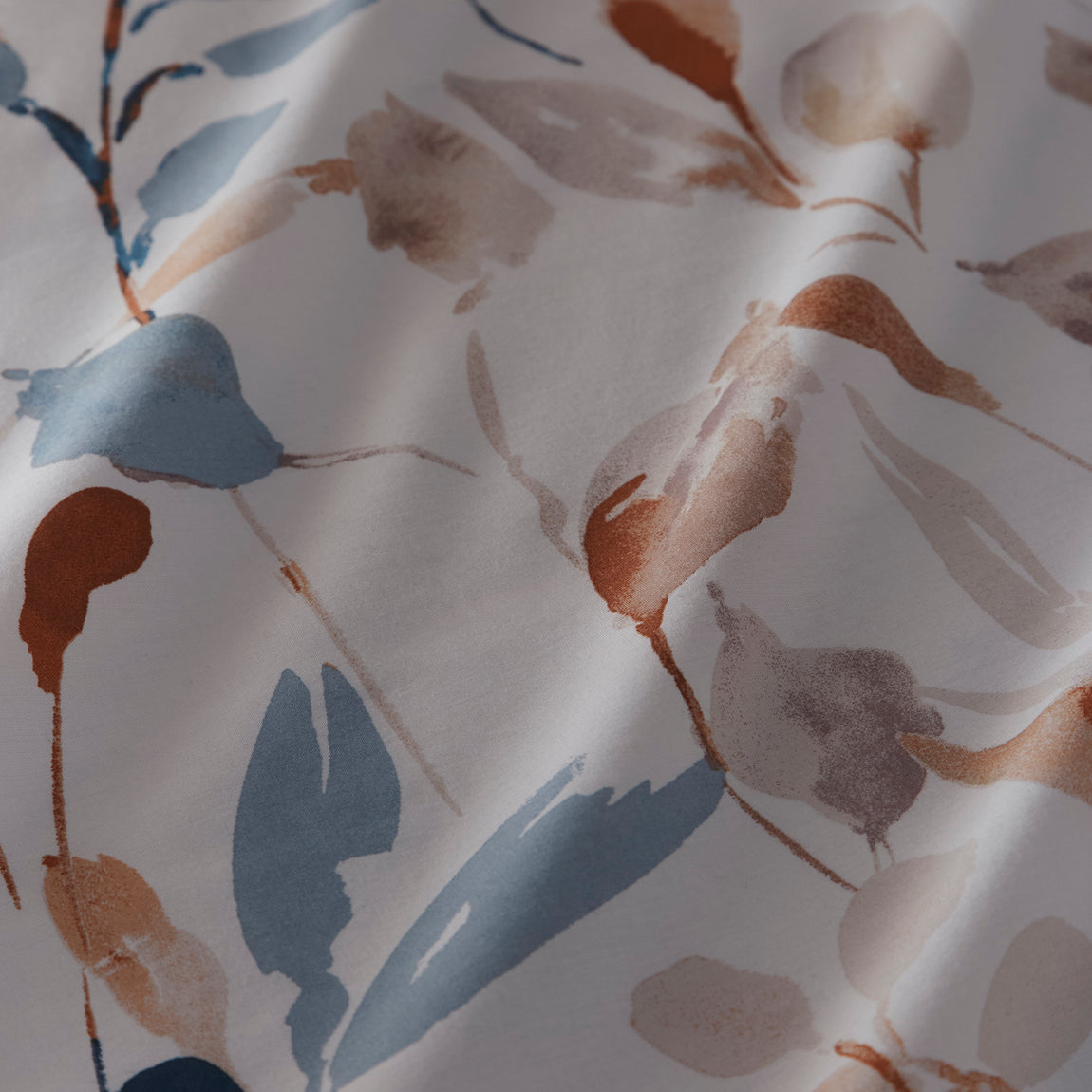Drift Anya Duvet Cover Bedding Set Blue