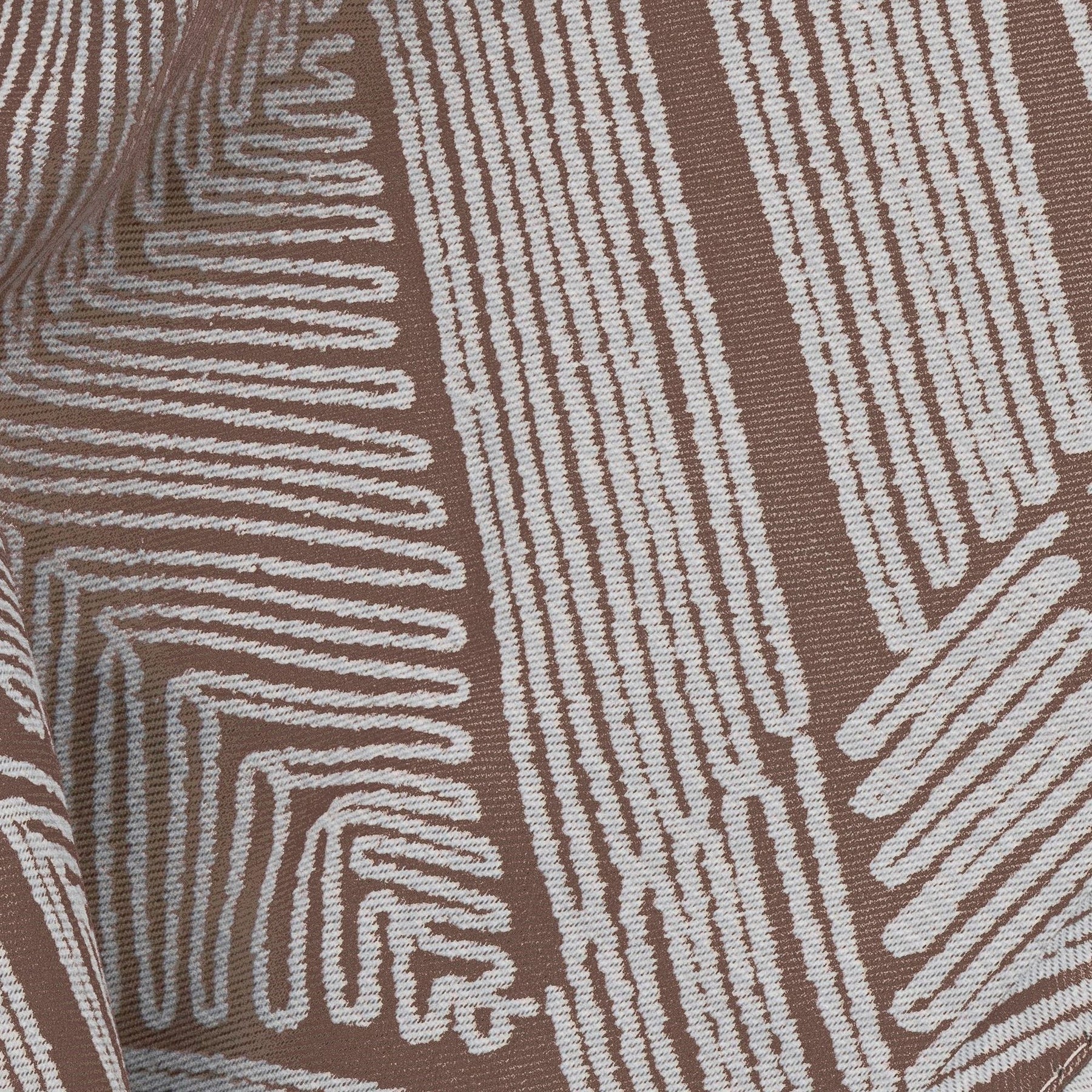 Aztec Ready Made Eyelet Blackout Curtains Rust