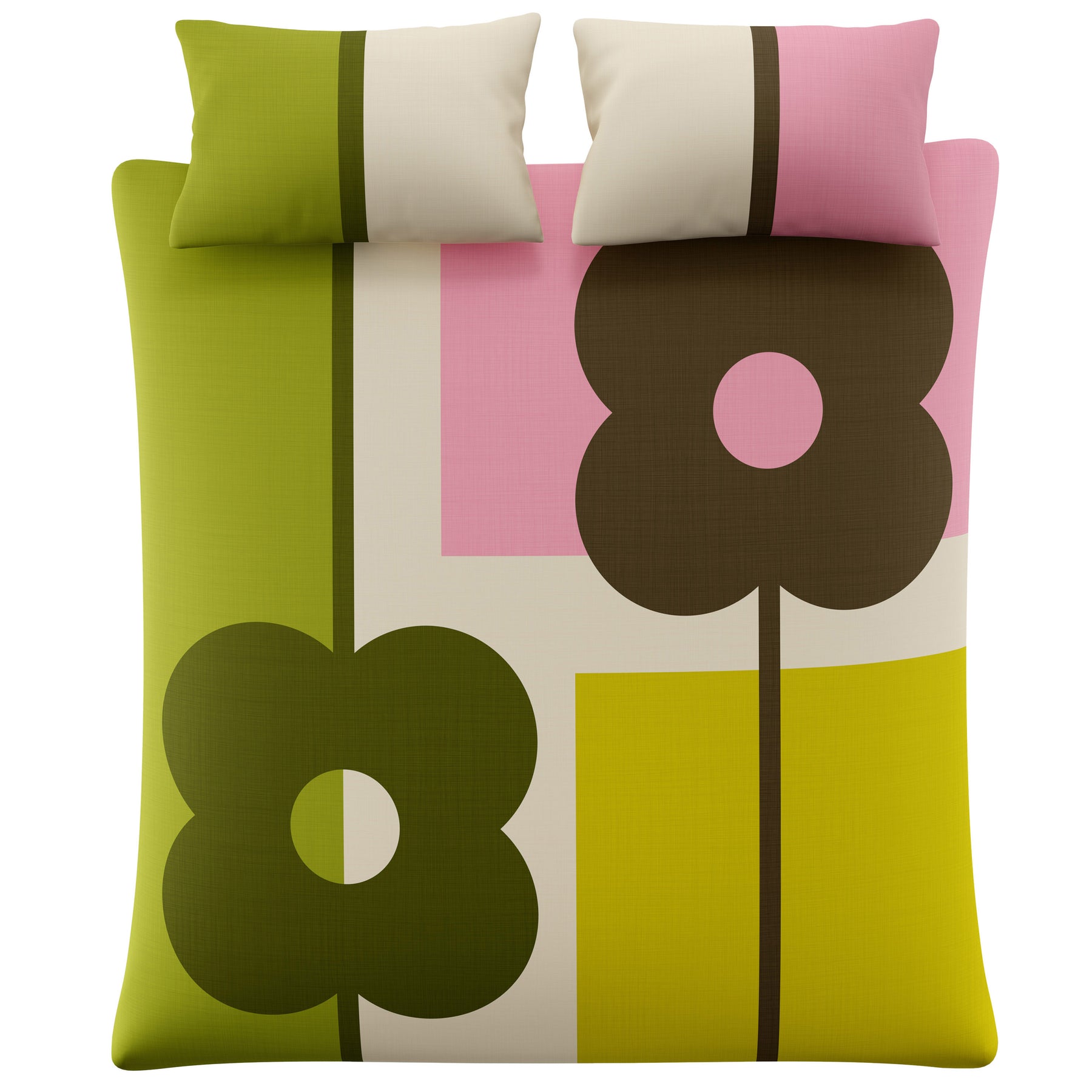 Orla Kiely Abacus Block Duvet Cover Bedding Set Multi