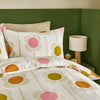 Orla Kiely Abacus Flower Duvet Cover Bedding Set Sunrise