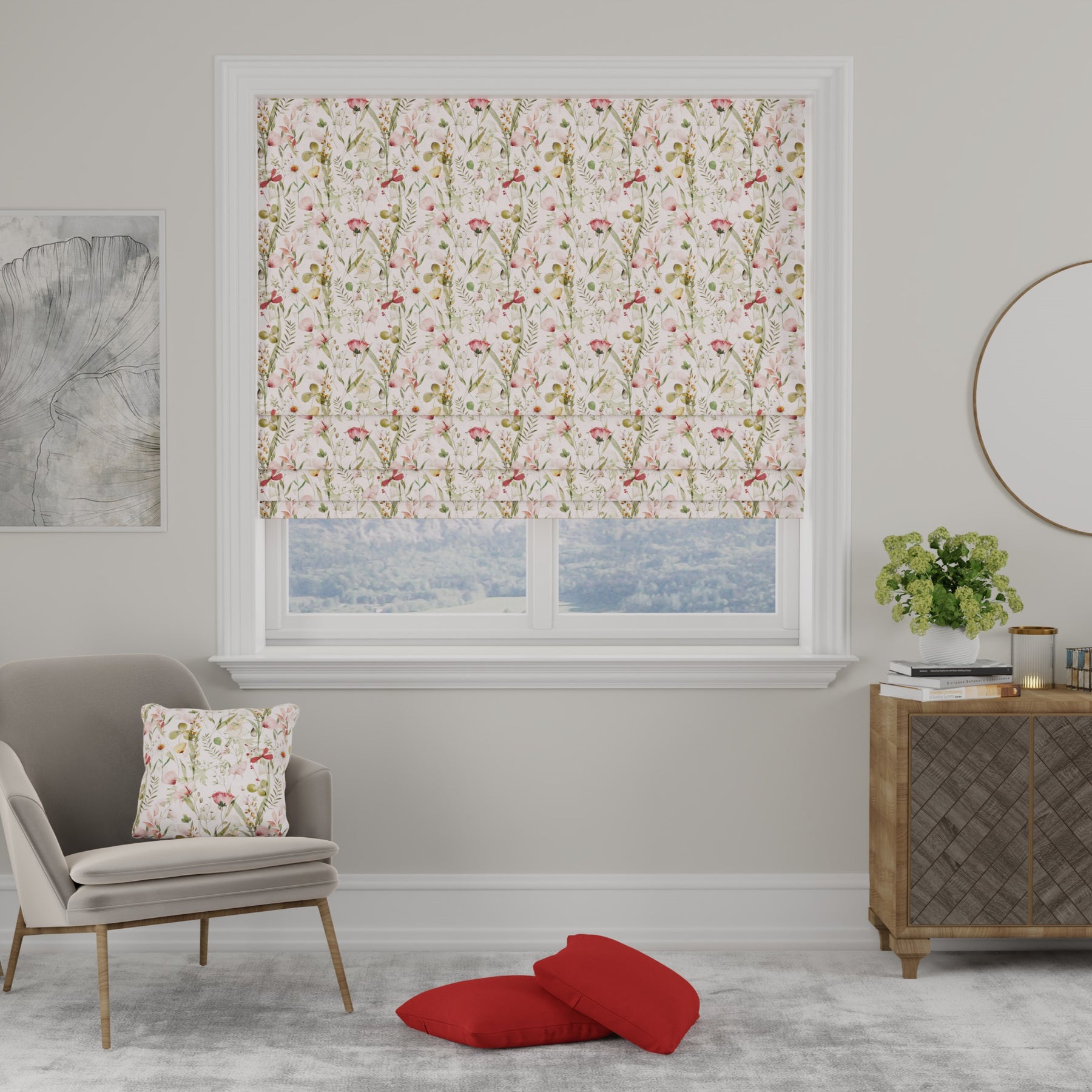 Linda Barker Alda Made to Measure Roman Blind Multi