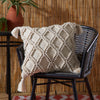 Drift Home Alda Outdoor Filled Cushion 43cm x 43cm Natural