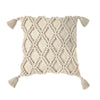 Drift Home Alda Outdoor Filled Cushion 43cm x 43cm Natural