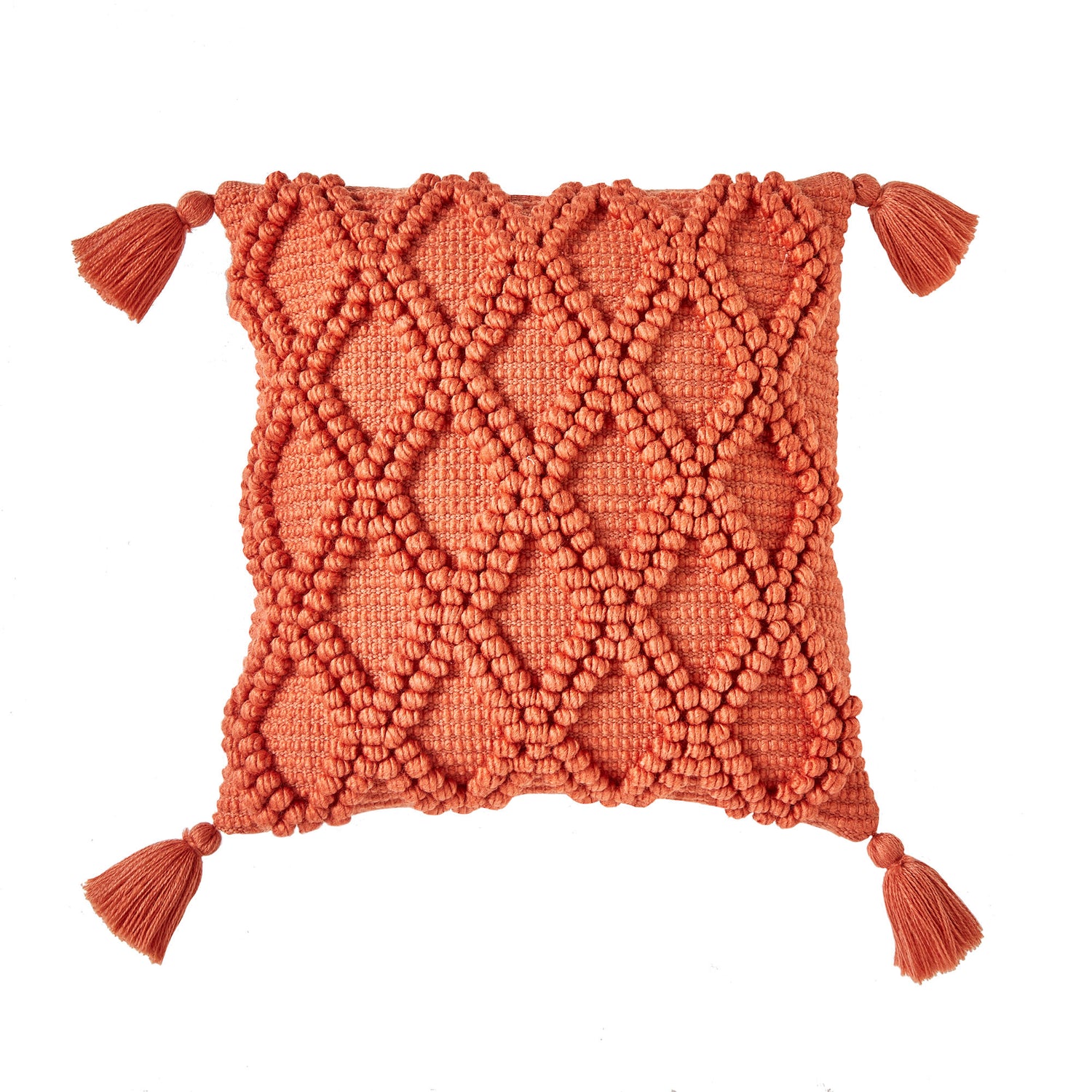 Drift Home Alda Outdoor Filled Cushion 43cm x 43cm Terracotta