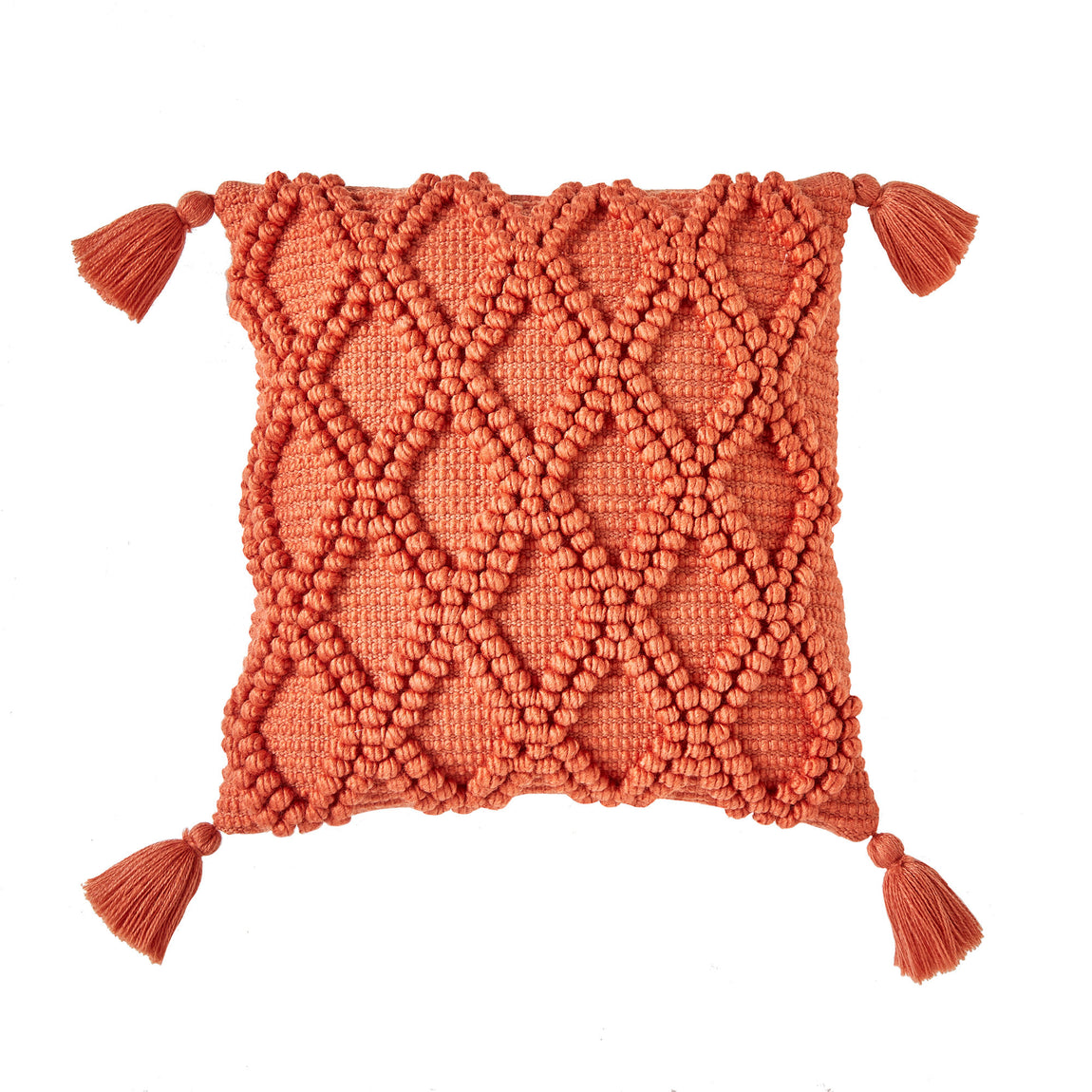 Drift Home Alda Outdoor Filled Cushion 43cm x 43cm Terracotta