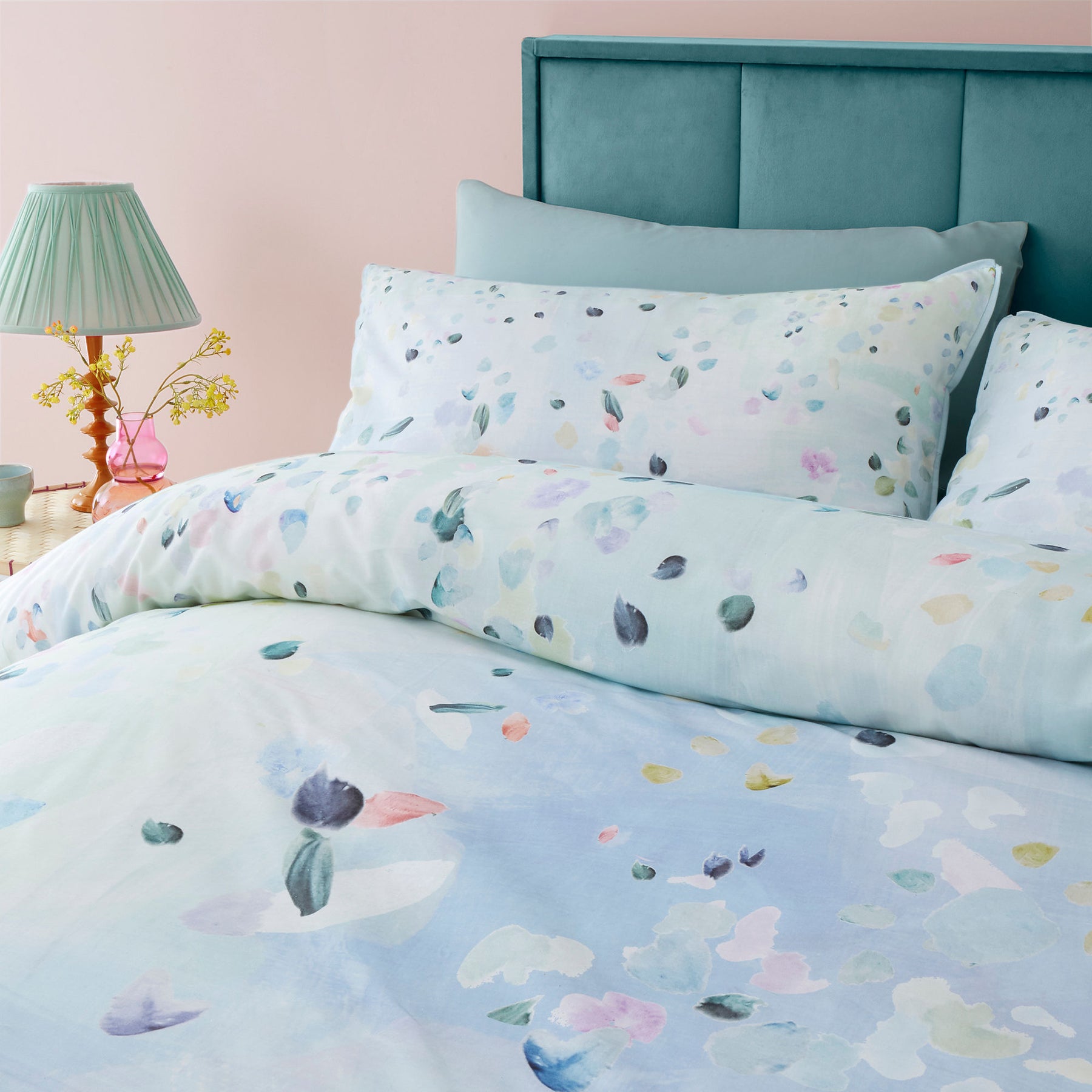 Appletree Style Alfresco Duvet Cover Bedding Set Duckegg