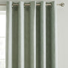 Laura Ashley Alnwick Ready Made Eyelet Curtains Sage