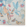 Catherine Lansfield Amaya Tropical Birds Washable Rug Blue