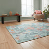Catherine Lansfield Amaya Tropical Birds Washable Rug Green