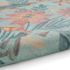 Catherine Lansfield Amaya Tropical Birds Washable Rug Green