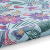 Catherine Lansfield Amaya Tropical Birds Washable Rug Purple