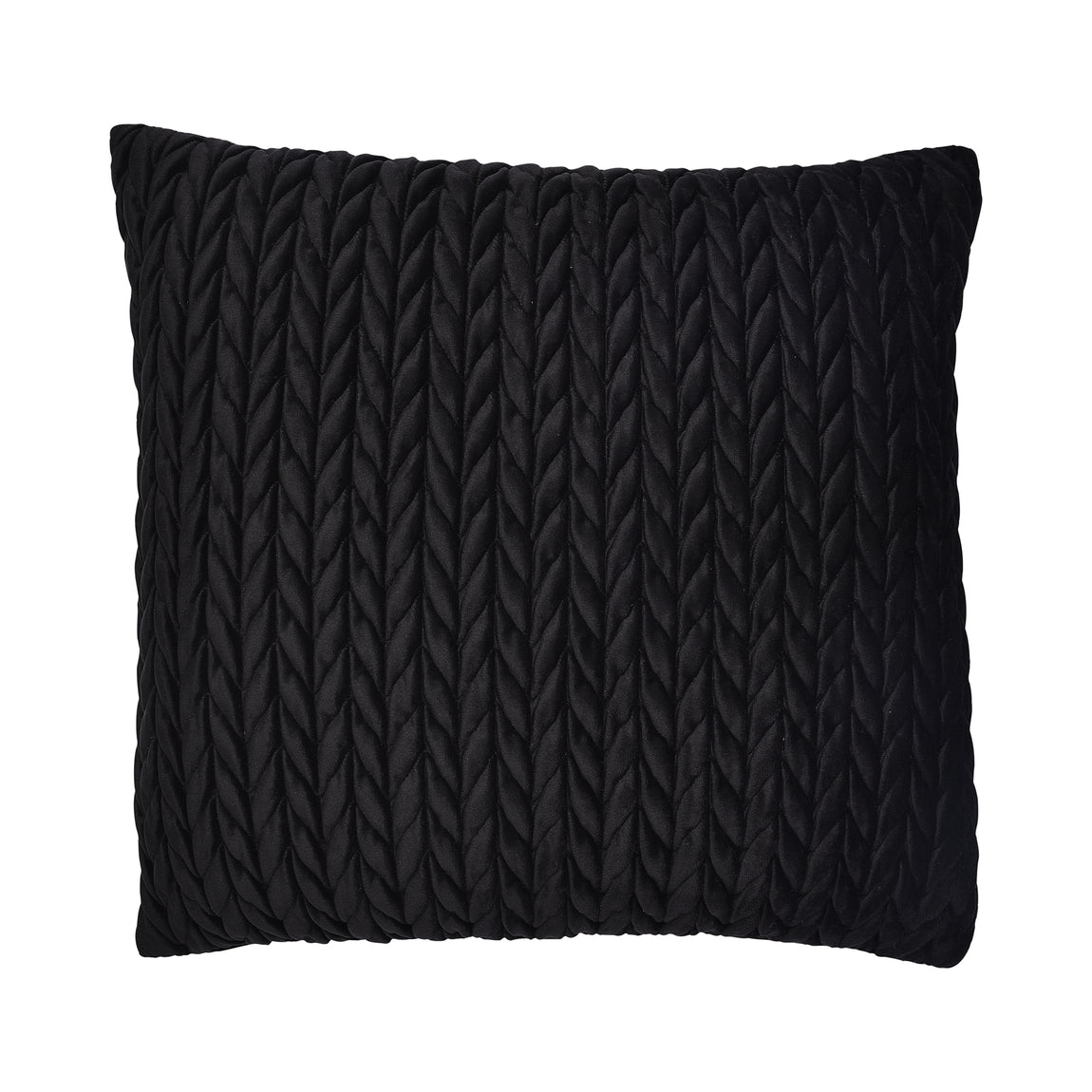 Laurence Llewelyn-Bowen Amory Filled Cushion 43cm x 43cm Black