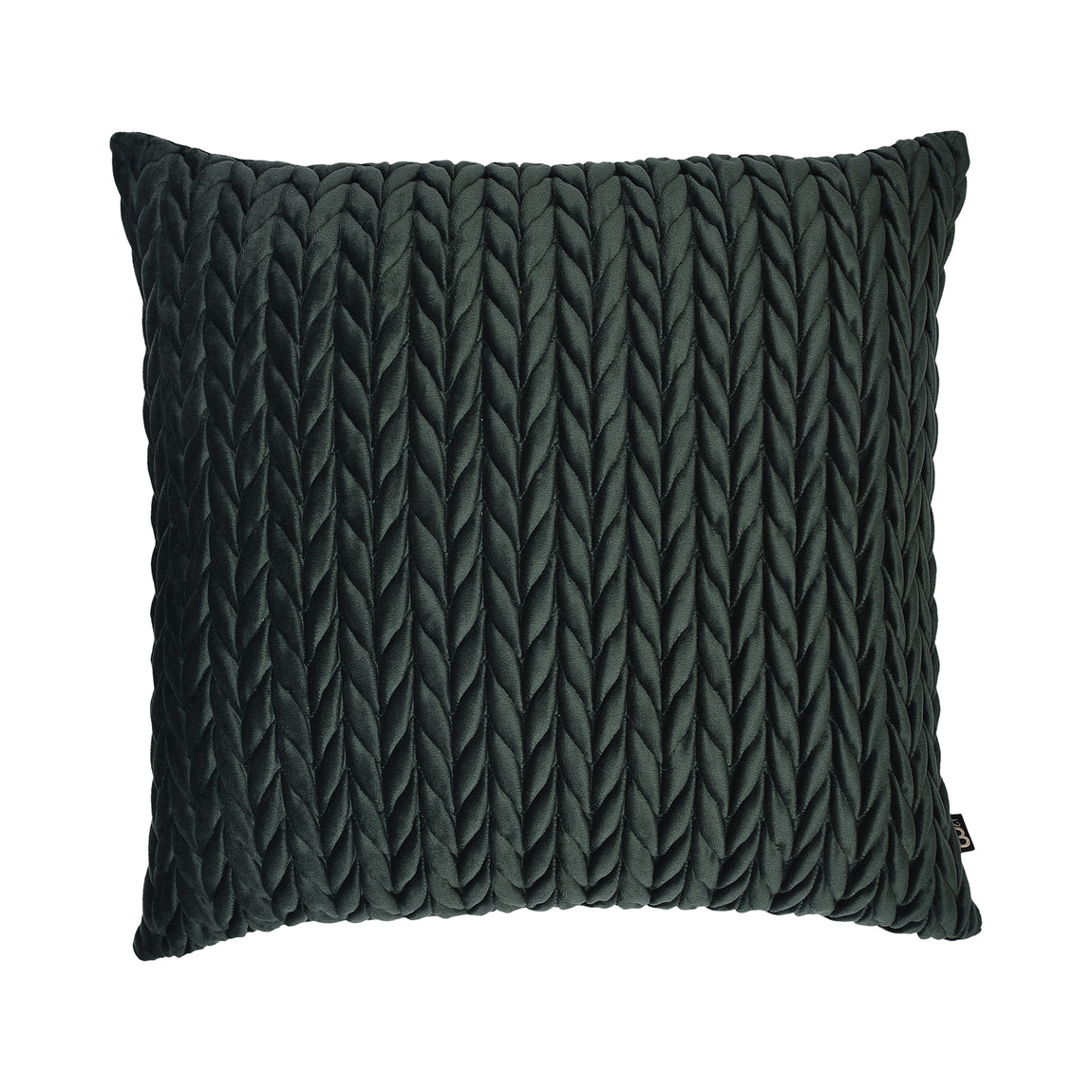 Laurence Llewelyn-Bowen Amory Filled Cushion 43cm x 43cm Bottle Green