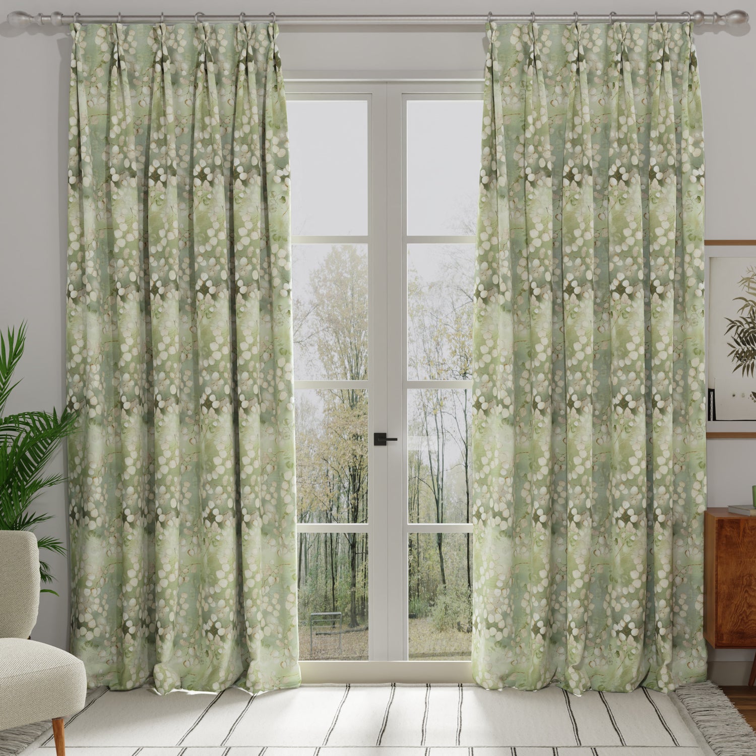 ANTE DECOR Lunaria Made to Measure Curtain Earth