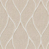 Nico Made to Measure Wave Curtain + FREE Track Taupe
