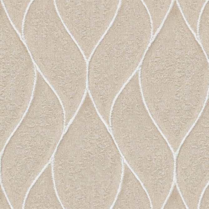 Nico Made to Measure Wave Curtain + FREE Track Taupe