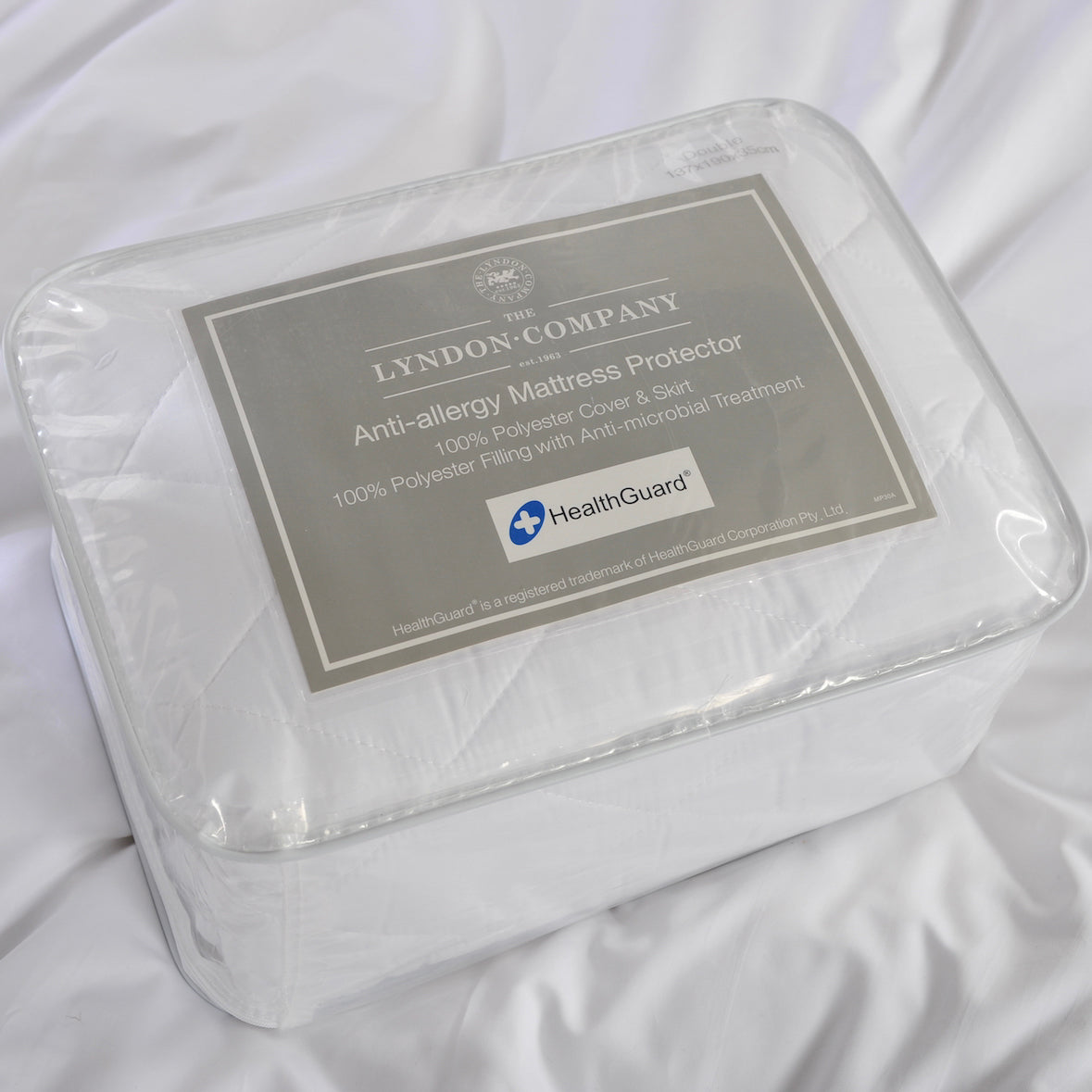 Anti Allergy Mattress Protector White