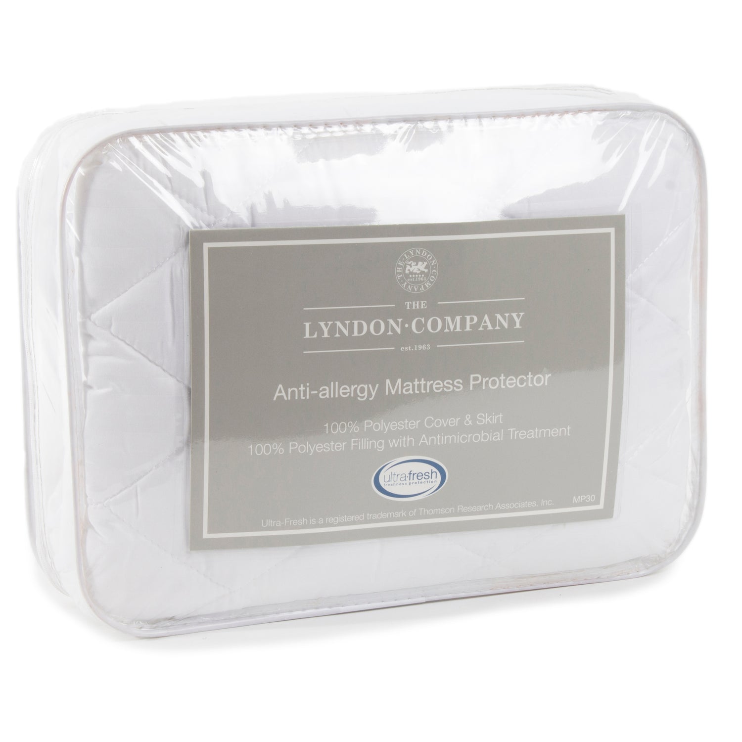 Anti Allergy Mattress Protector White