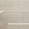 Apollo 2683 Modern Linear Rug Grey Gold