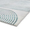 Apollo 2683 Modern Linear Rug Grey Green