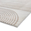 Apollo 2683 Modern Linear Rug Grey Rose