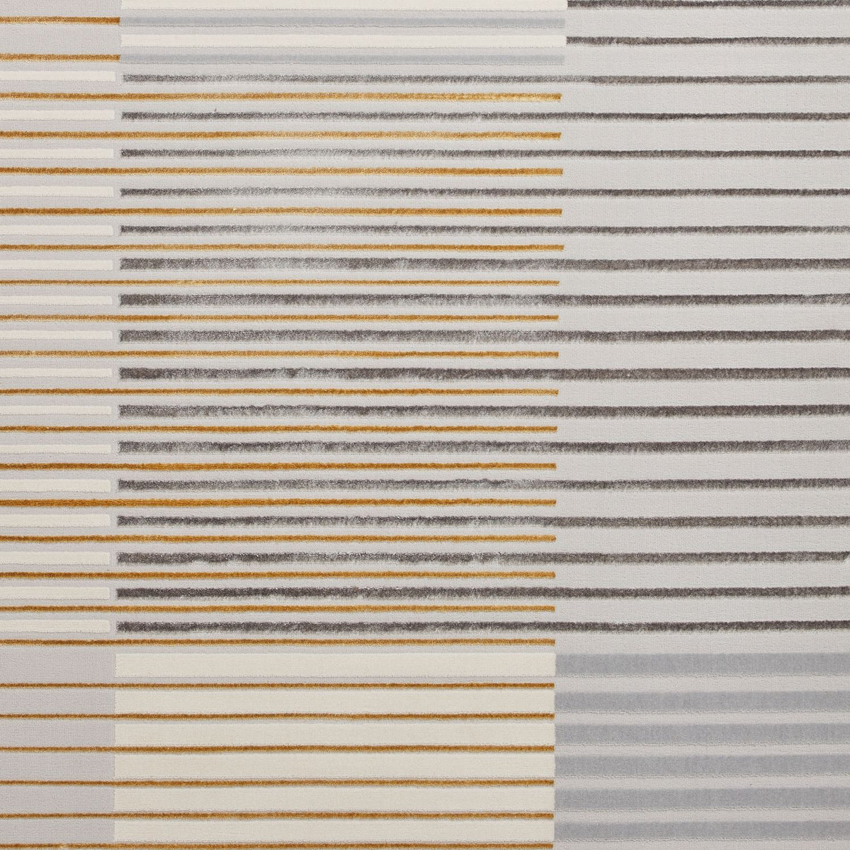 Apollo 2681 200cm x 290cm Metallic Effect Yarn Rug Grey Gold