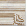 Apollo 2683 200cm x 290cm Metallic Effect Yarn Rug Grey Gold
