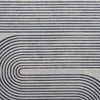 Apollo 2683 200cm x 290cm Metallic Effect Yarn Rug Grey Navy
