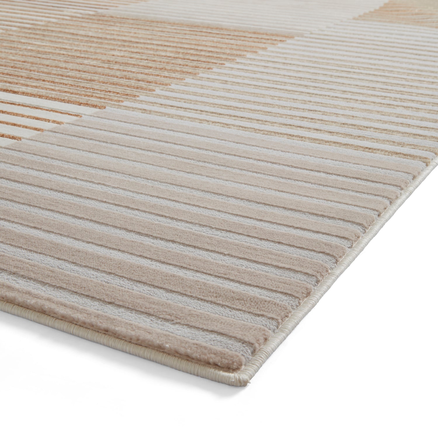 Apollo 2681 Metallic Effect Yarn Rug Bronze Grey