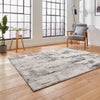 Apollo GR579 Metallic Effect Yarn Rug Grey Ivory