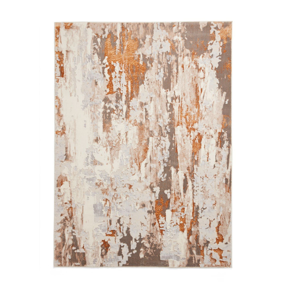 Apollo GR580 Metallic Effect Yarn Rug Bronze Grey