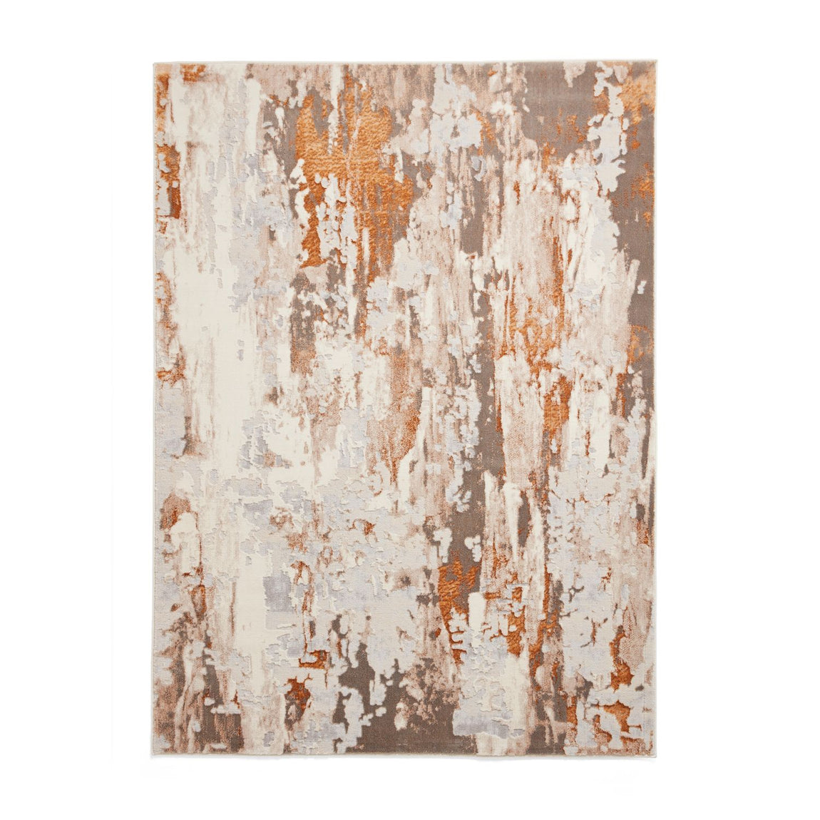 Apollo GR580 Metallic Effect Yarn Rug Bronze Grey