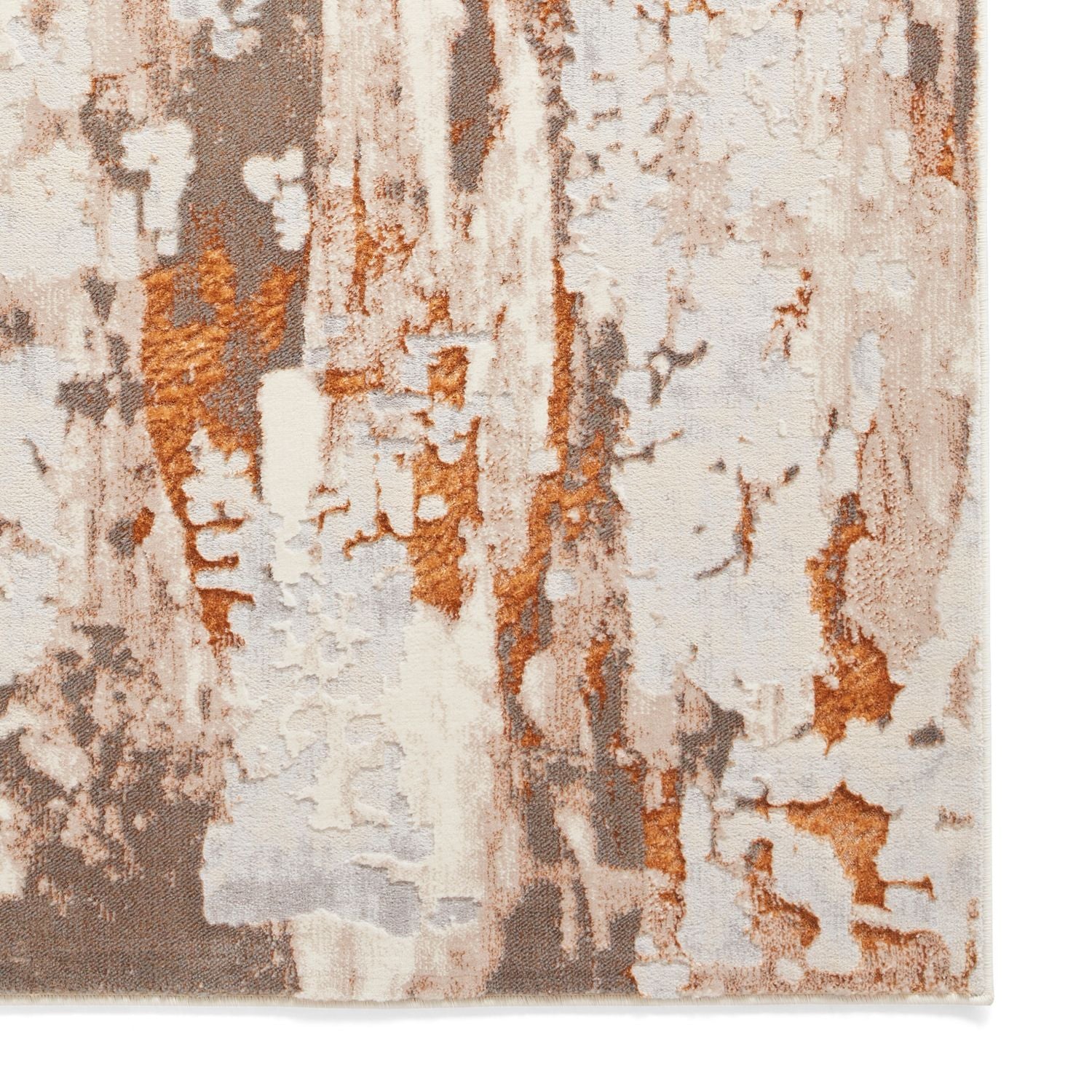Apollo GR580 Metallic Effect Yarn Rug Bronze Grey