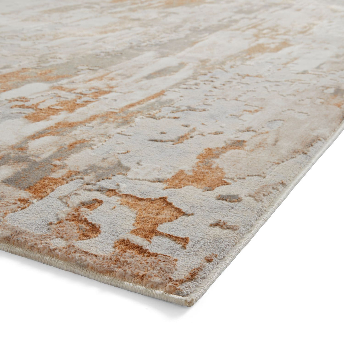 Apollo GR580 Metallic Effect Yarn Rug Bronze Grey