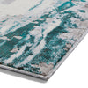 Apollo GR580 200cm x 290cm Metallic Effect Yarn Rug Grey Green