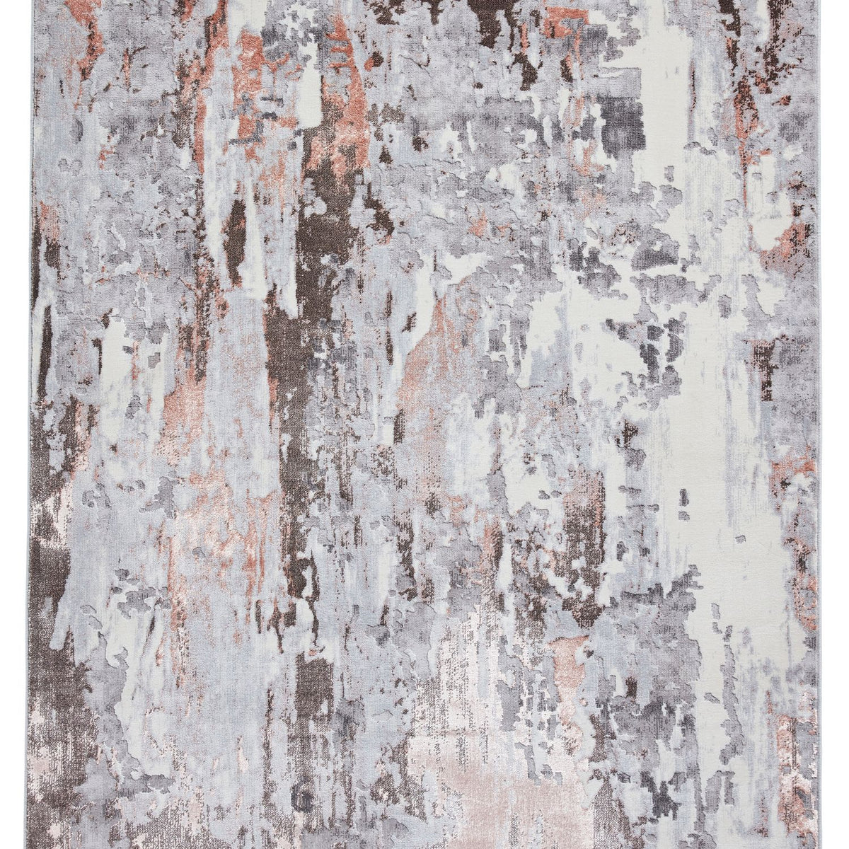 Apollo GR580 200cm x 290cm Metallic Effect Yarn Rug Grey Rose