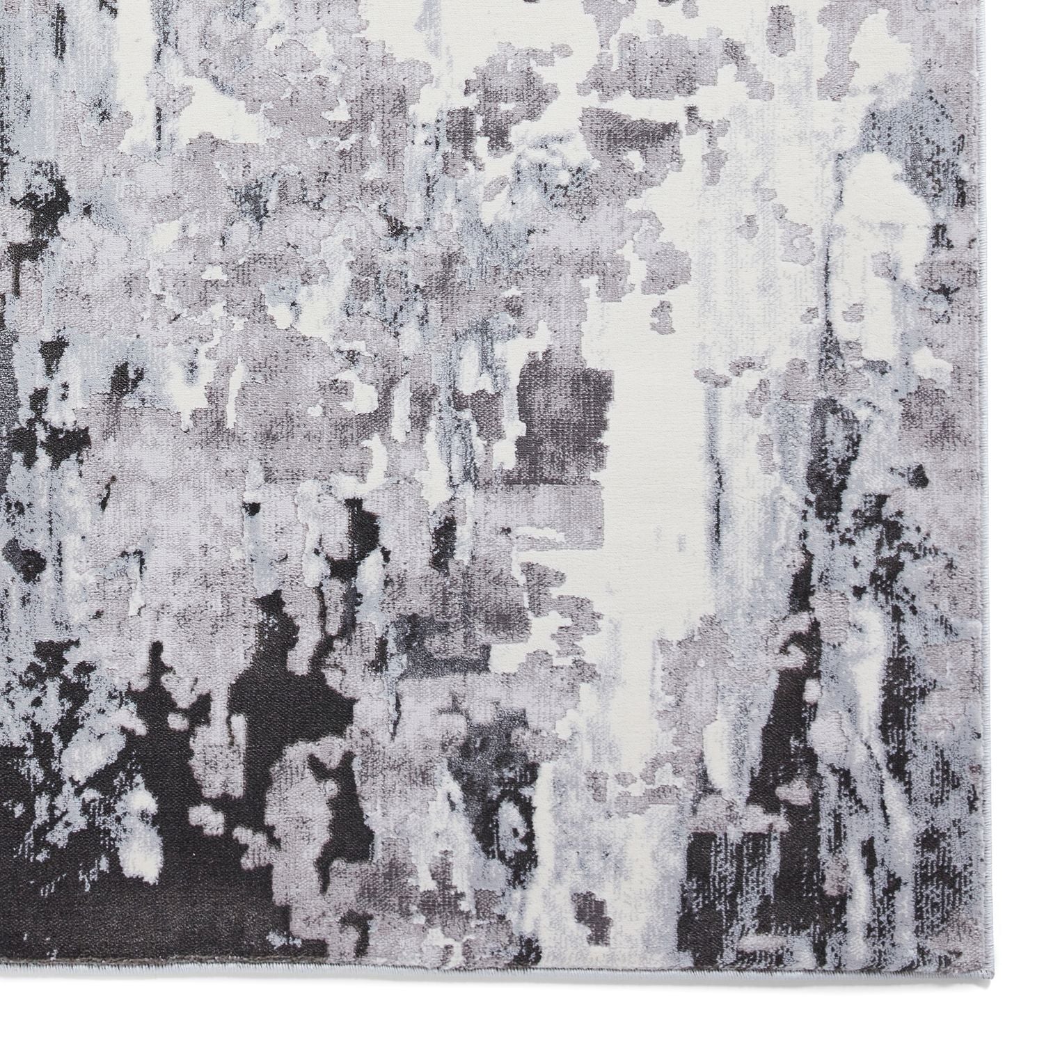 Apollo GR580 200cm x 290cm Metallic Effect Yarn Rug Grey