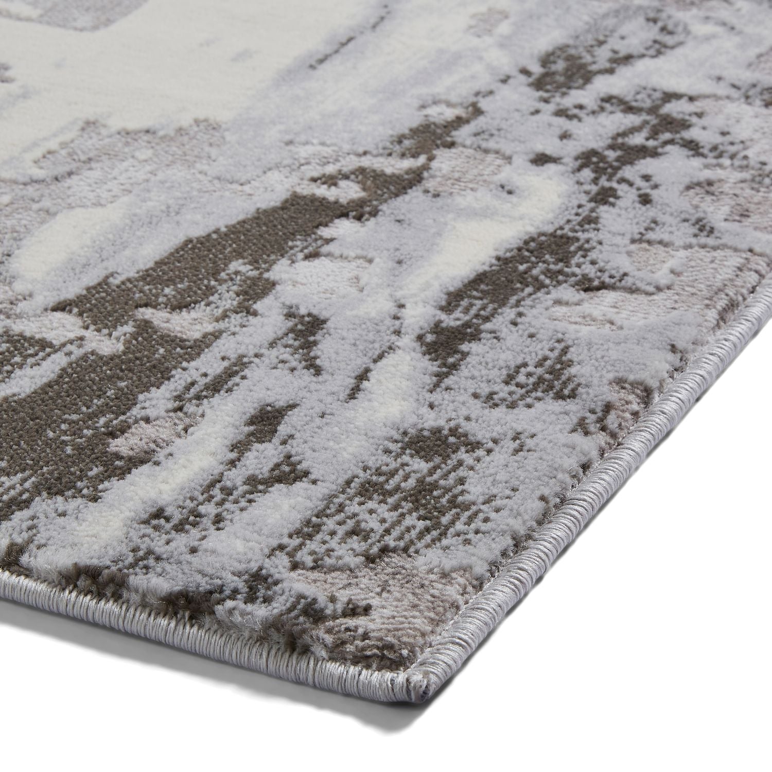 Apollo GR580 200cm x 290cm Metallic Effect Yarn Rug Grey
