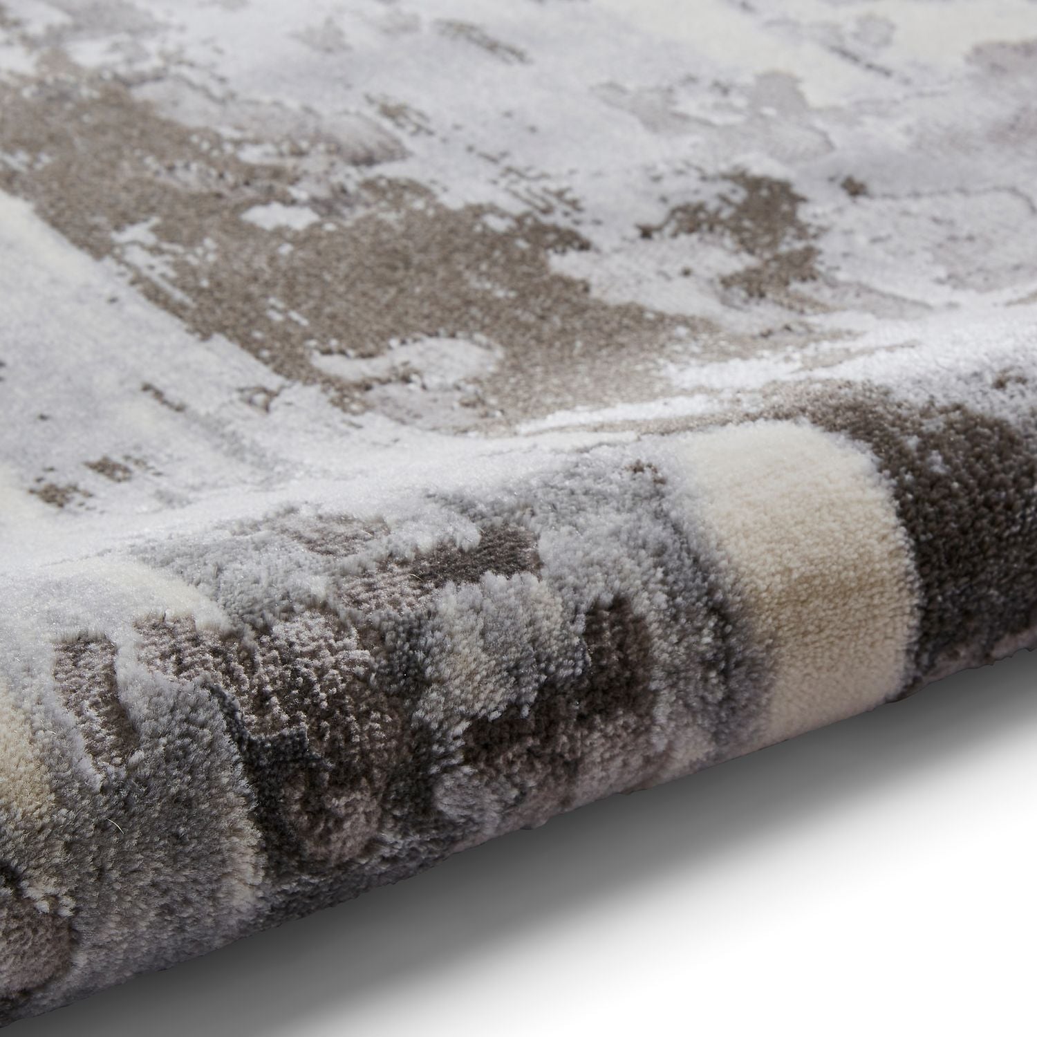 Apollo GR580 200cm x 290cm Metallic Effect Yarn Rug Grey
