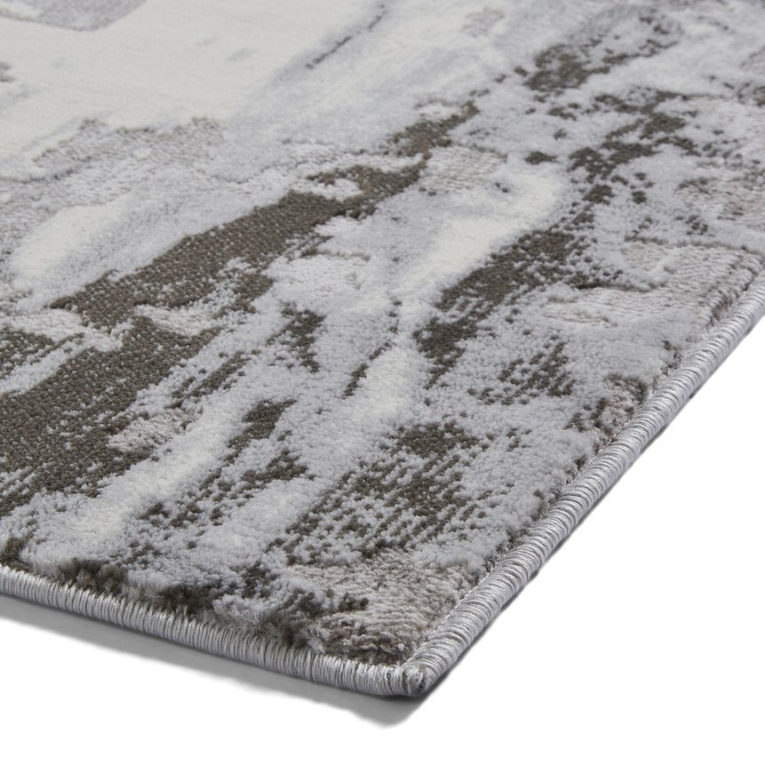 Apollo GR580 Modern Abstract Rug Grey
