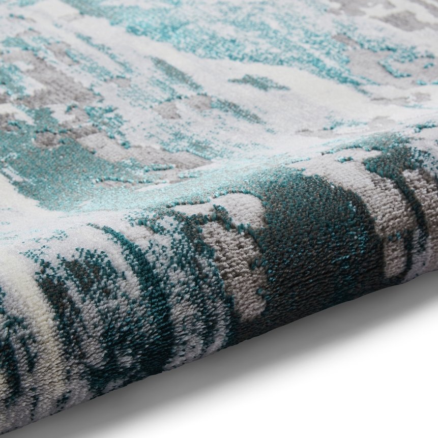 Apollo GR580 Modern Abstract Rug Grey Green