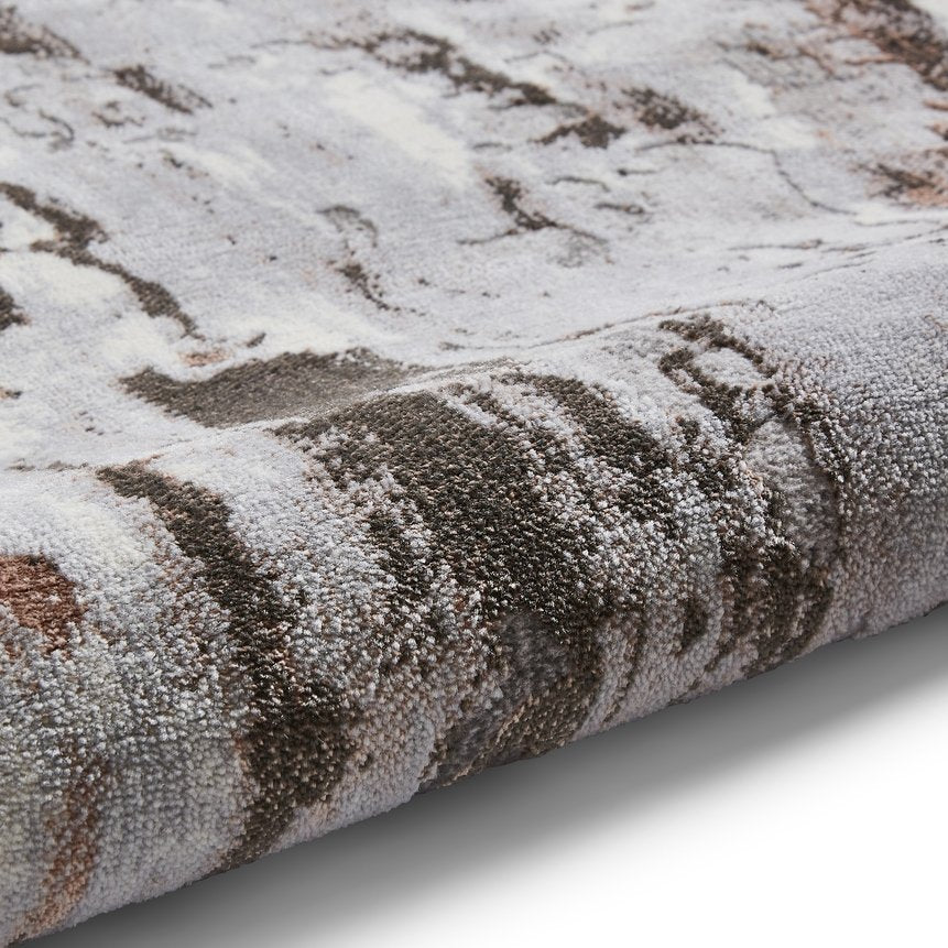 Apollo GR580 Modern Abstract Rug Grey Rose