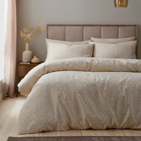 Appletree Geo Jacquard Duvet Cover Bedding Set Natural