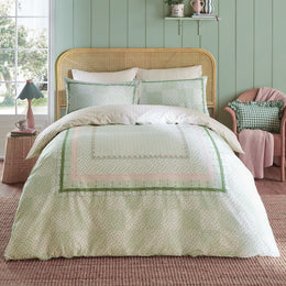 Cath Kidston Archive Book Duvet Cover Bedding Set Pistachio