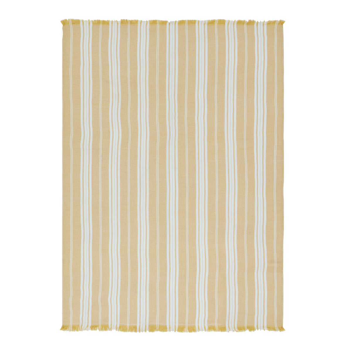 Laura Ashley Ardley 130cm x 170cm Throw Ochre