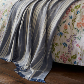 Laura Ashley Ardley 130cm x 170cm Throw Seaspray
