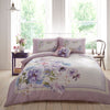 Appletree Heritage Arley Duvet Cover Bedding Set Mauve