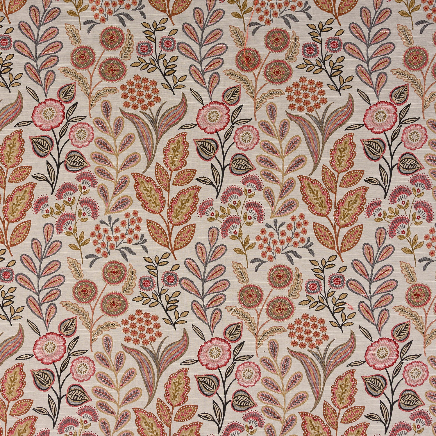 Arrelia Woven Fabric Crimson