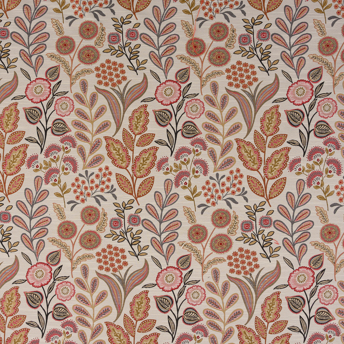 Arrelia Woven Fabric Crimson